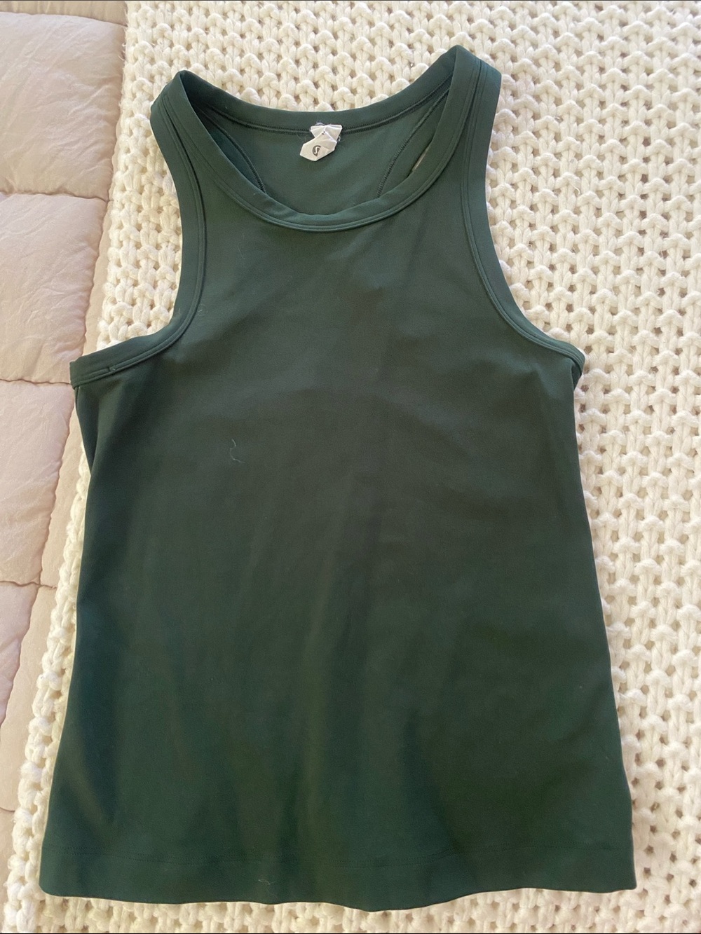lululemon athletica Deep Green Racerback Tank